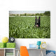 Military Working Dog Sits Wall Decal