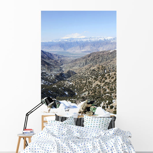 Us Soldiers Provide Security Wall Decal Design 5