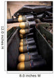 Linked 40mm Rounds Feed Wall Decal