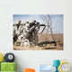 Soldier Fires His Rifle Wall Decal