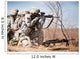 Soldier Fires His Rifle Wall Decal