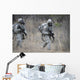 Us Soldiers Don Chemical Wall Decal