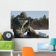 Us Soldier Fires His Wall Decal