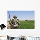 Us Soldier Provides Security Wall Decal Design 1