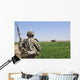 Us Soldier Provides Security Wall Decal Design 1