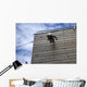 Us Soldier Runs down Wall Decal