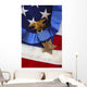 Medal Honor Rests Flag Wall Decal Design 2