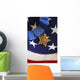 Medal Honor Rests Flag Wall Decal Design 1