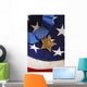 Medal Honor Rests Flag Wall Decal Design 1