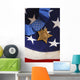 Medal Honor Rests Flag Wall Decal Design 1