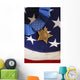 Medal Honor Rests Flag Wall Decal Design 1