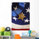 Medal Honor Rests Flag Wall Decal Design 1