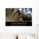 Adversity Inspirational Quote and Wall Decal