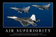 Air Superiority Inspirational Quote Wall Decal