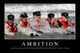 Ambition Inspirational Quote and Wall Decal