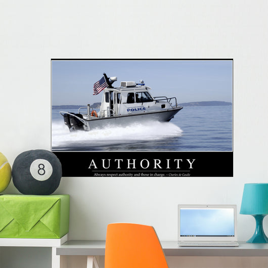 Authority Inspirational Quote and Wall Decal Design 2
