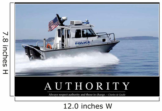 Authority Inspirational Quote and Wall Decal Design 2