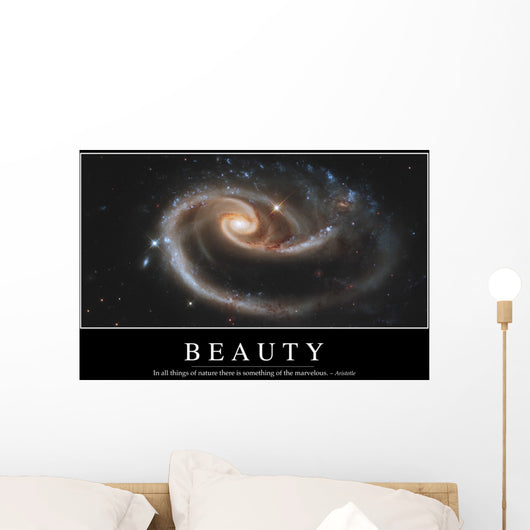 Beauty Inspirational Quote and Wall Decal Design 1