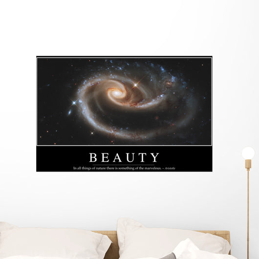 Beauty Inspirational Quote and Wall Decal Design 1