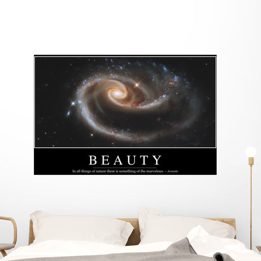 Beauty Inspirational Quote and Wall Decal Design 1