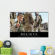Believe Inspirational Quote and Wall Decal