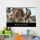 Believe Inspirational Quote and Wall Decal