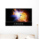 Chaos Inspirational Quote and Wall Decal