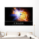 Chaos Inspirational Quote and Wall Decal