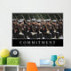 Commitment Inspirational Quote and Wall Decal