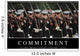 Commitment Inspirational Quote and Wall Decal