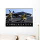 Communication Inspirational Quote and Wall Decal