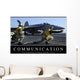 Communication Inspirational Quote and Wall Decal