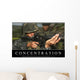 Concentration Inspirational Quote and Wall Decal
