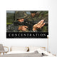 Concentration Inspirational Quote and Wall Decal