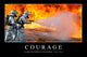 Courage Inspirational Quote and Wall Decal