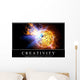 Creativity Inspirational Quote and Wall Decal