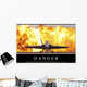 Danger Inspirational Quote and Wall Decal