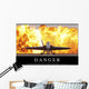 Danger Inspirational Quote and Wall Decal