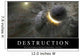 Destruction Inspirational Quote and Wall Decal Design 1