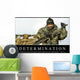 Determination Inspirational Quote and Wall Decal