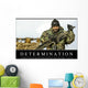 Determination Inspirational Quote and Wall Decal