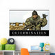 Determination Inspirational Quote and Wall Decal