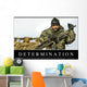Determination Inspirational Quote and Wall Decal