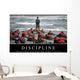 Discipline Inspirational Quote and Wall Decal