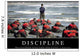 Discipline Inspirational Quote and Wall Decal