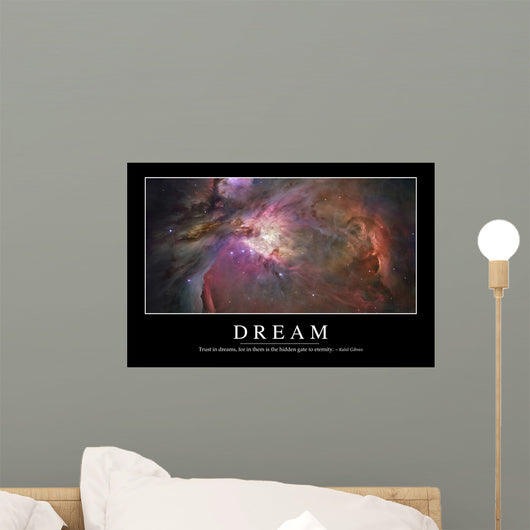 Dream Inspirational Quote and Wall Decal