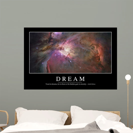Dream Inspirational Quote and Wall Decal