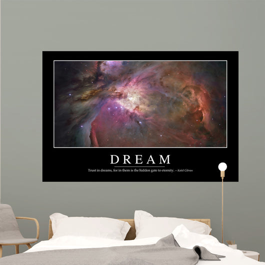 Dream Inspirational Quote and Wall Decal
