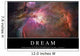Dream Inspirational Quote and Wall Decal