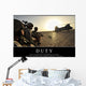Duty Inspirational Quote and Wall Decal Design 2